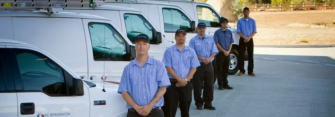 KIC Refrigeration crew ready for Mini Split Repair jobs across West Fargo